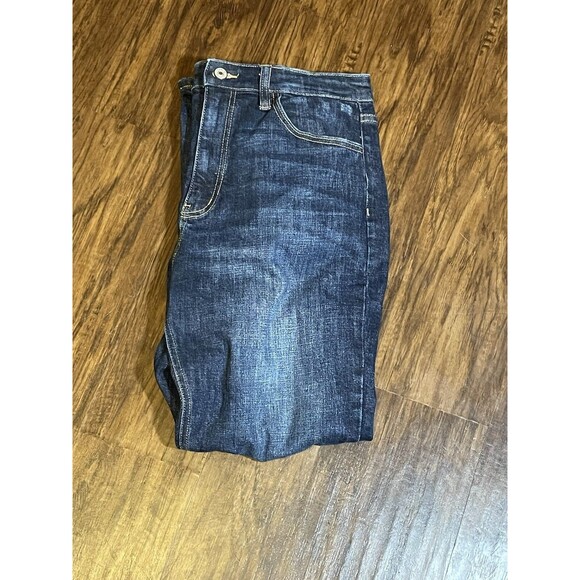 KanCan Women’s Jeans Size 11 Dark Wash Style KC8675D Skinny Distressed - Picture 1 of 6